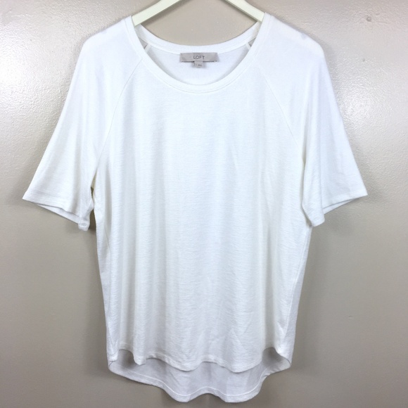 white flowy top short sleeve